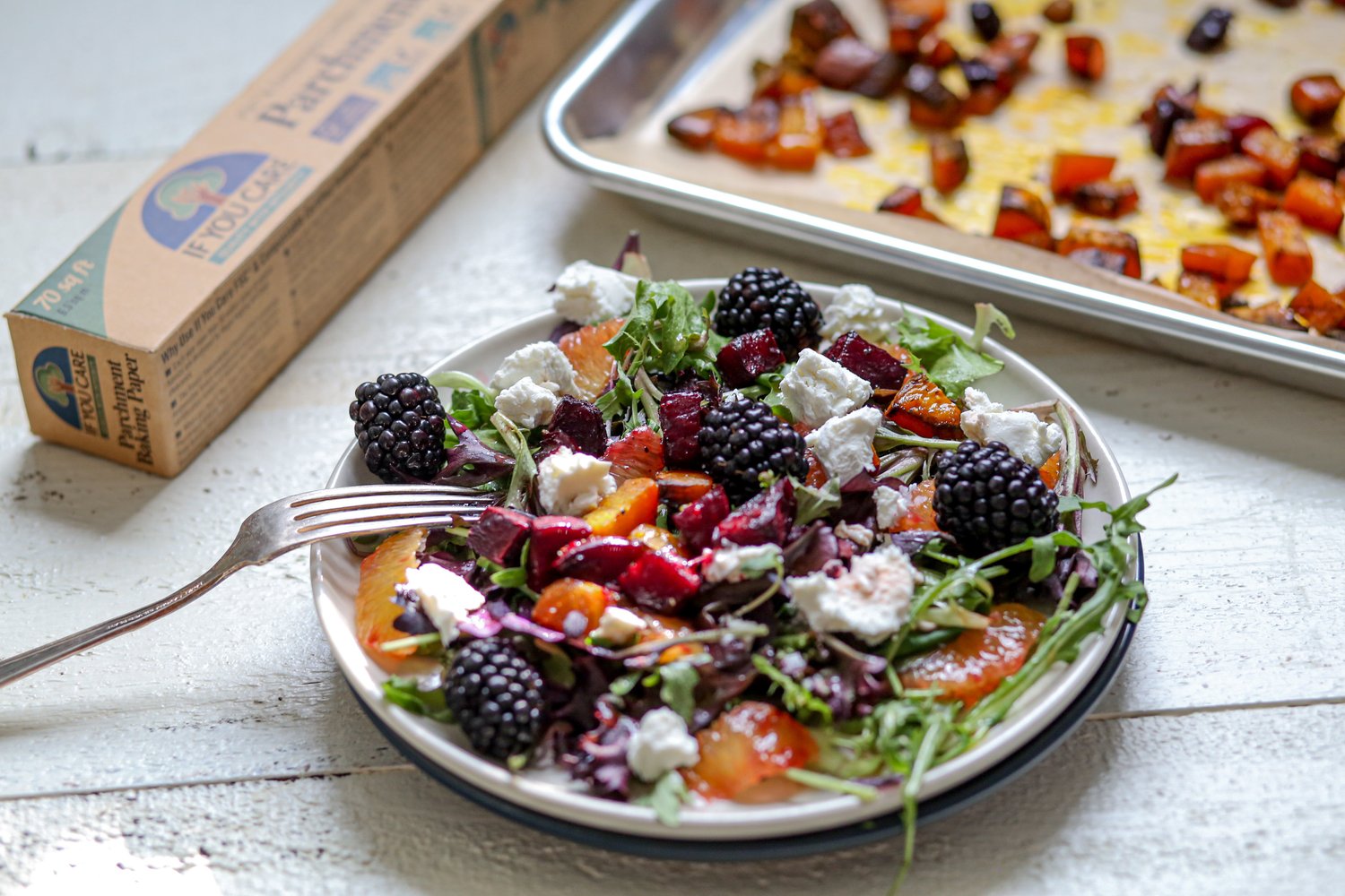 Blackberry & Beetroot Salad