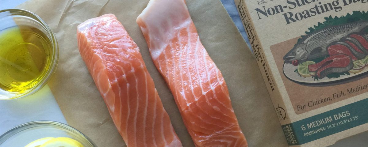 Simple Roasted Salmon