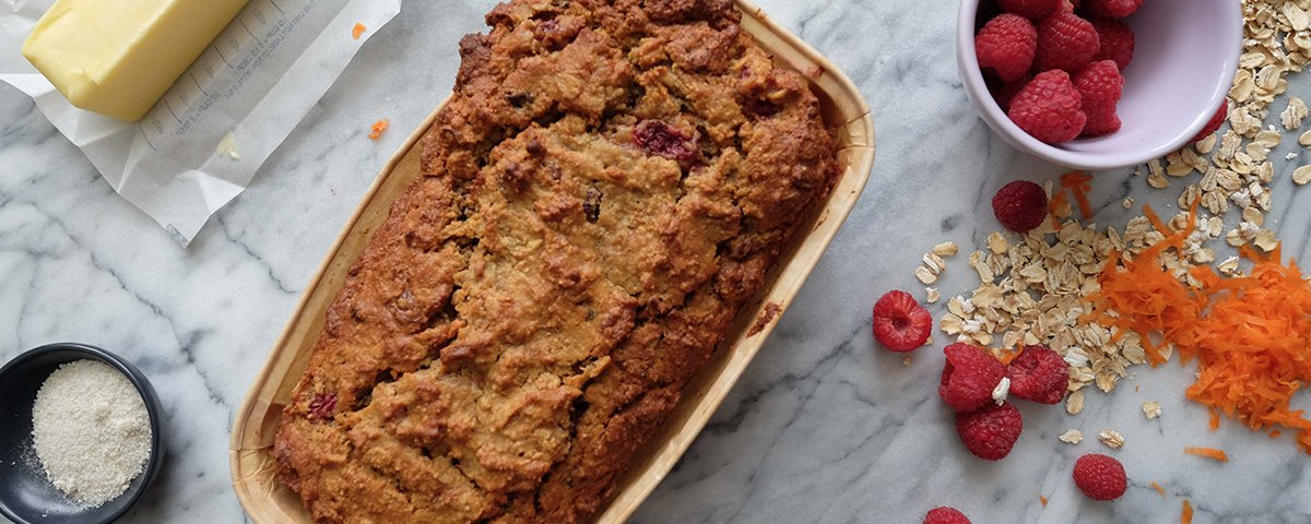 Raspberry Carrot Loaf or Muffins