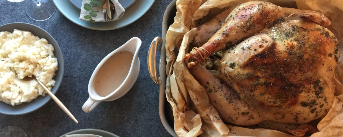 Maple, Butter and Sage Parchment Roasted Turkey