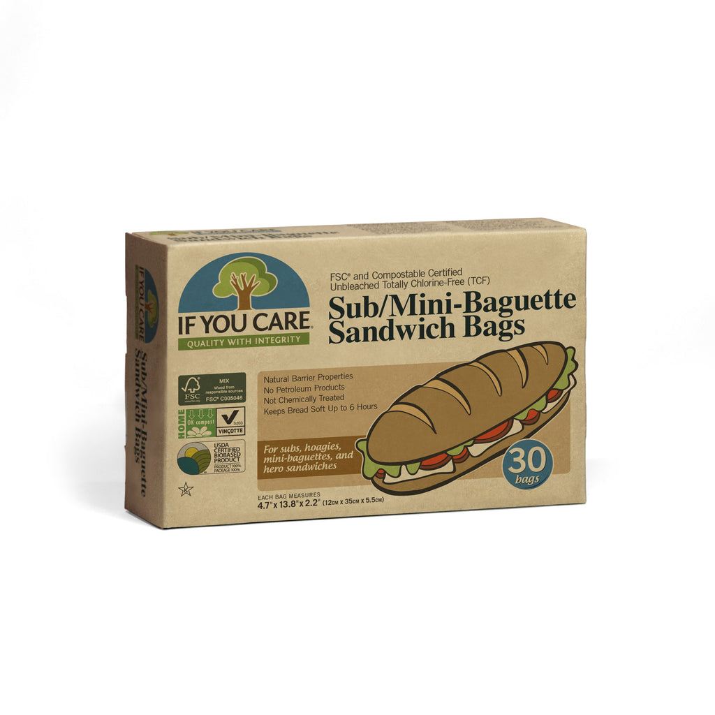 Sub/Mini-Baguette Sandwich Bags